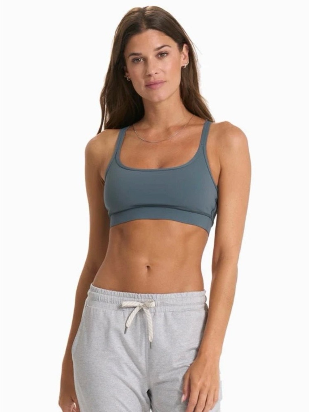 Vuori Mindset Bra - Stone (blue) - XS - New